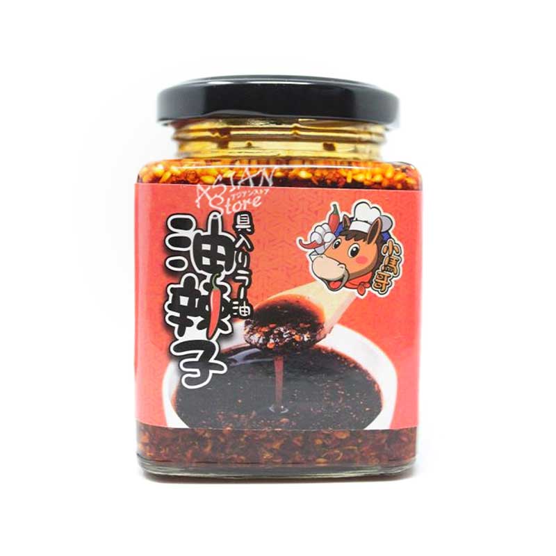 【常温便】YUSEI 小馬哥具入りラー油／友盛 小馬哥油辣子 200g