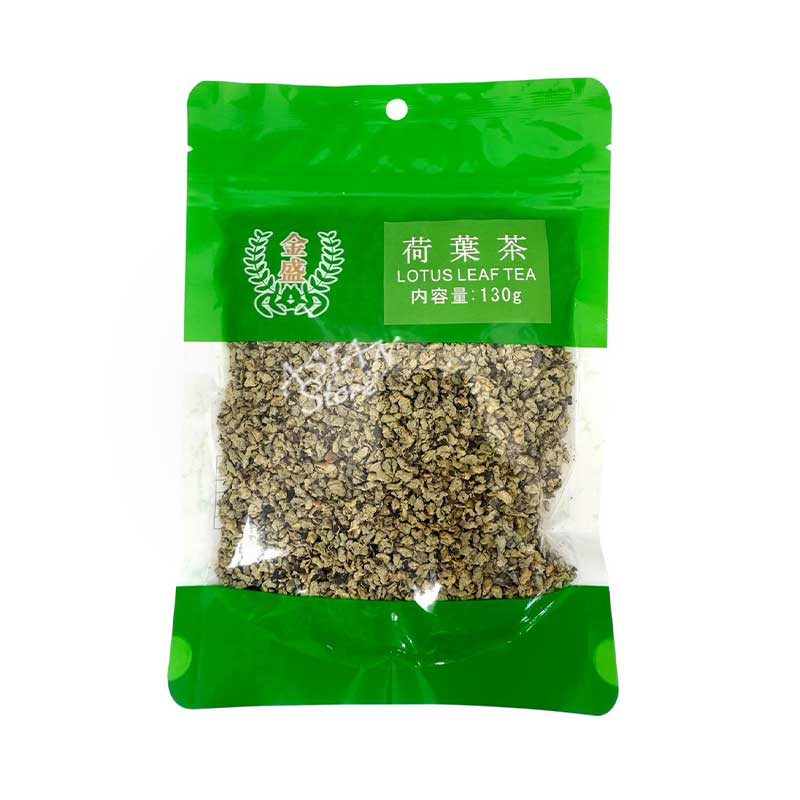 【常温便】KS 乾燥ハスの葉茶／金盛 荷葉茶 130g