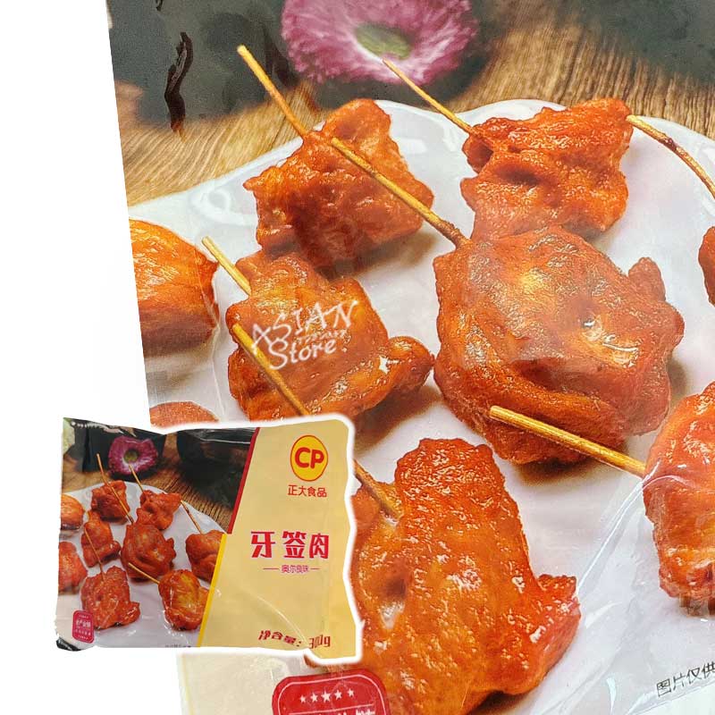 【冷凍便】鶏むね串（オルレアン味）／正大 奥尓良味牙簽肉 300g