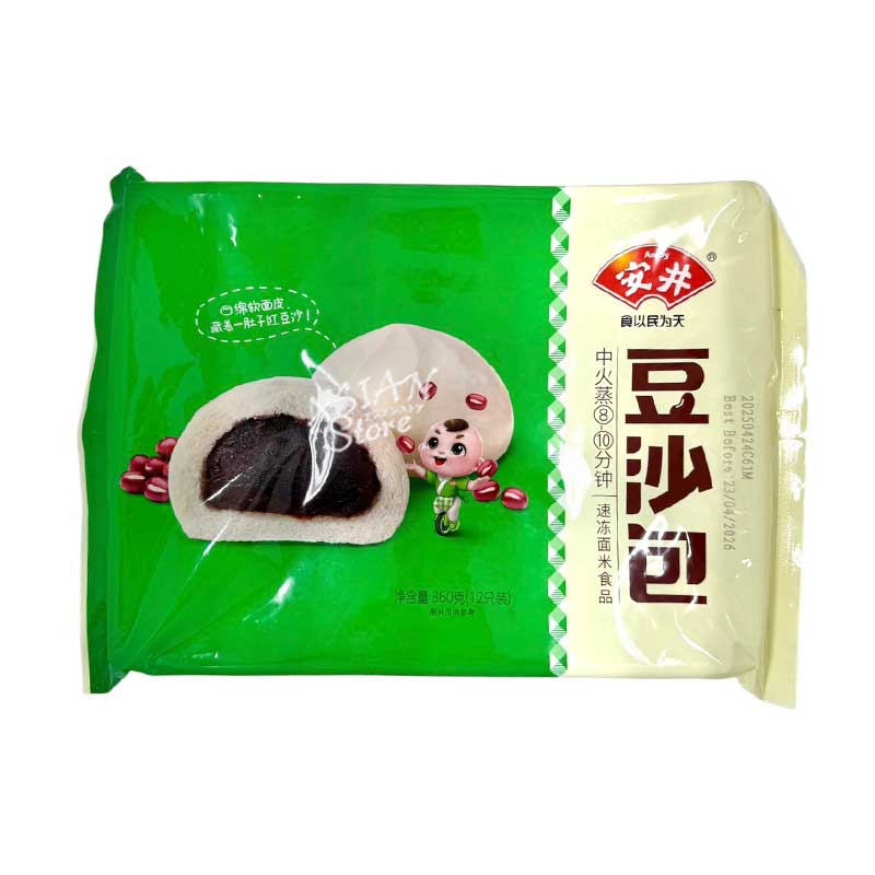 【冷凍便】Anjoy あんまん／安井 豆沙包 360g(12個)