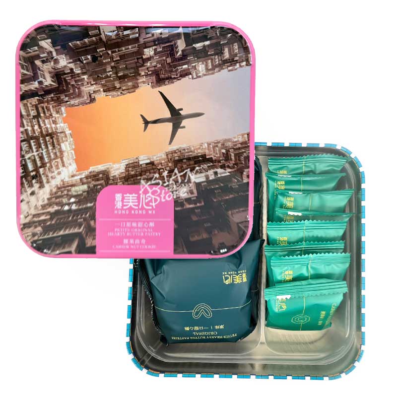 【常温便】香港美心　カシュ―ナッツクッキーセット/美心一口原味甜心酥腰果曲奇108g（16枚）