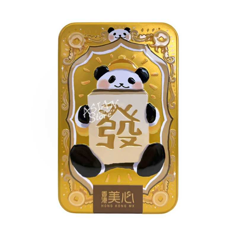 【常温便】香港美心ギフト「發」開運ボックス クッキーセット/美心舗舗發 蘇餅礼盒134g（18枚）