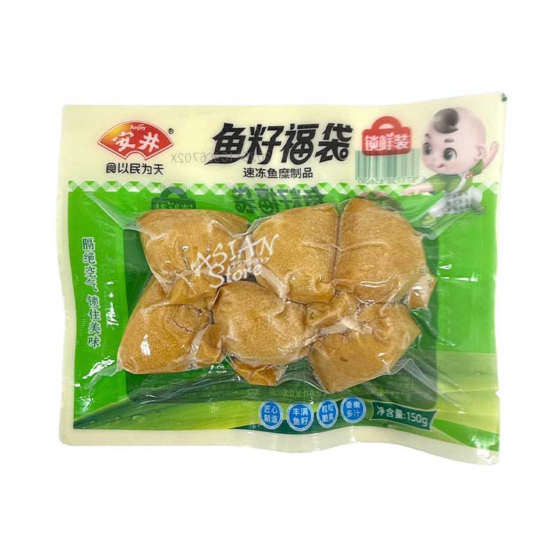 【冷凍便】Anjoy 魚卵入り巾着／安井 魚子福袋 150g