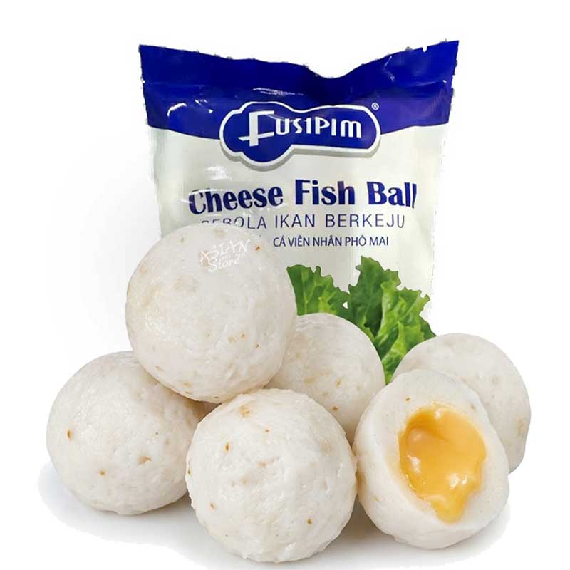 【冷凍便】Fusipim チーズフィッシュボール／富媽媽 芝士魚丸 500g
