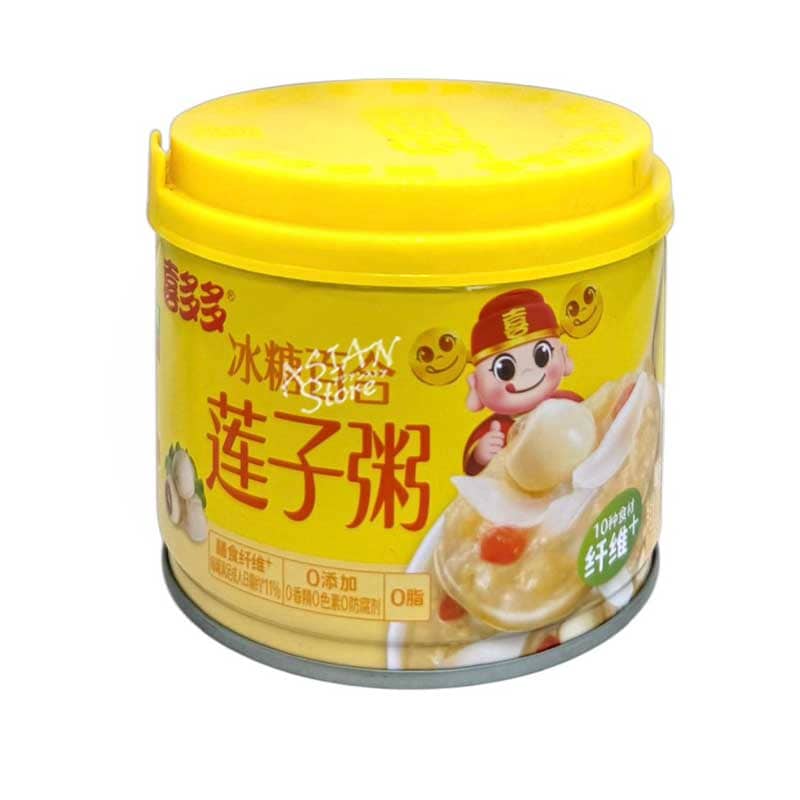 【常温便】喜多多氷砂糖入り百合と蓮の実の甘粥（黄）/喜多多氷糖百合蓮子粥280g