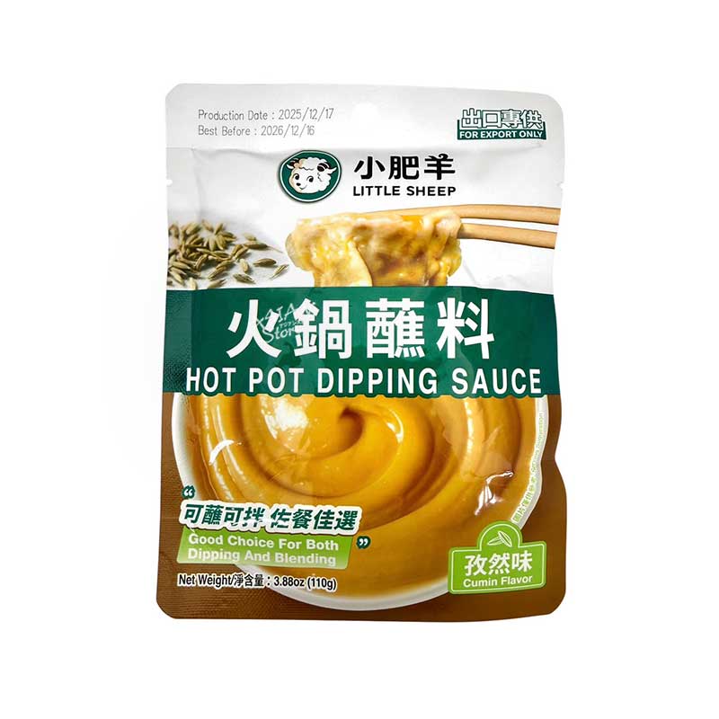 【常温便】シャオフェイヤン鍋のタレ（クミン味）／小肥羊火鍋浅占料（孜然味）110g