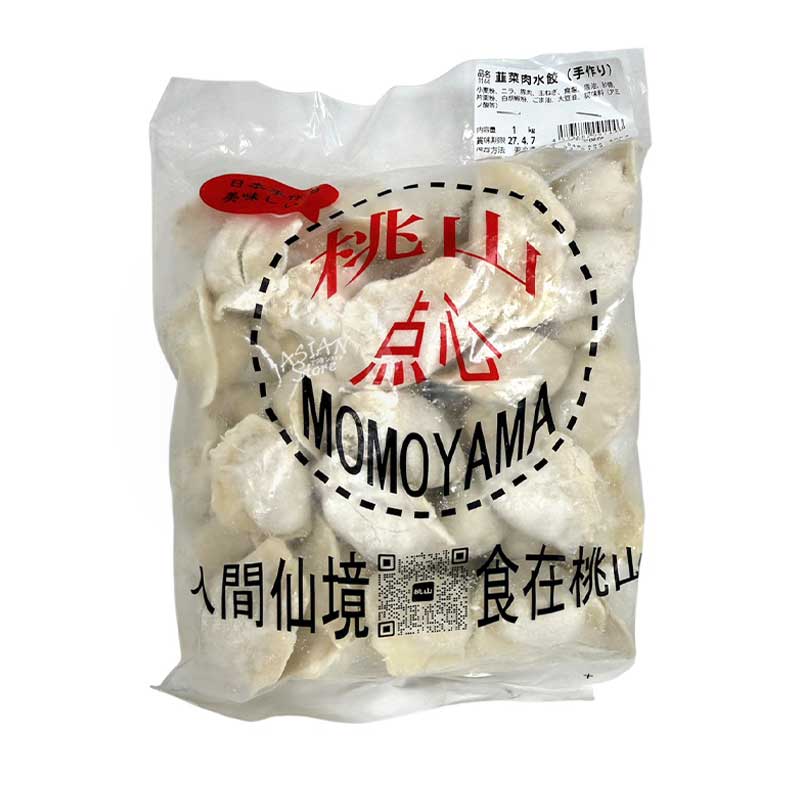 【冷凍便】桃山手作り点心工房 手作りニラ肉水餃子／MY 韭菜肉水餃 1000g