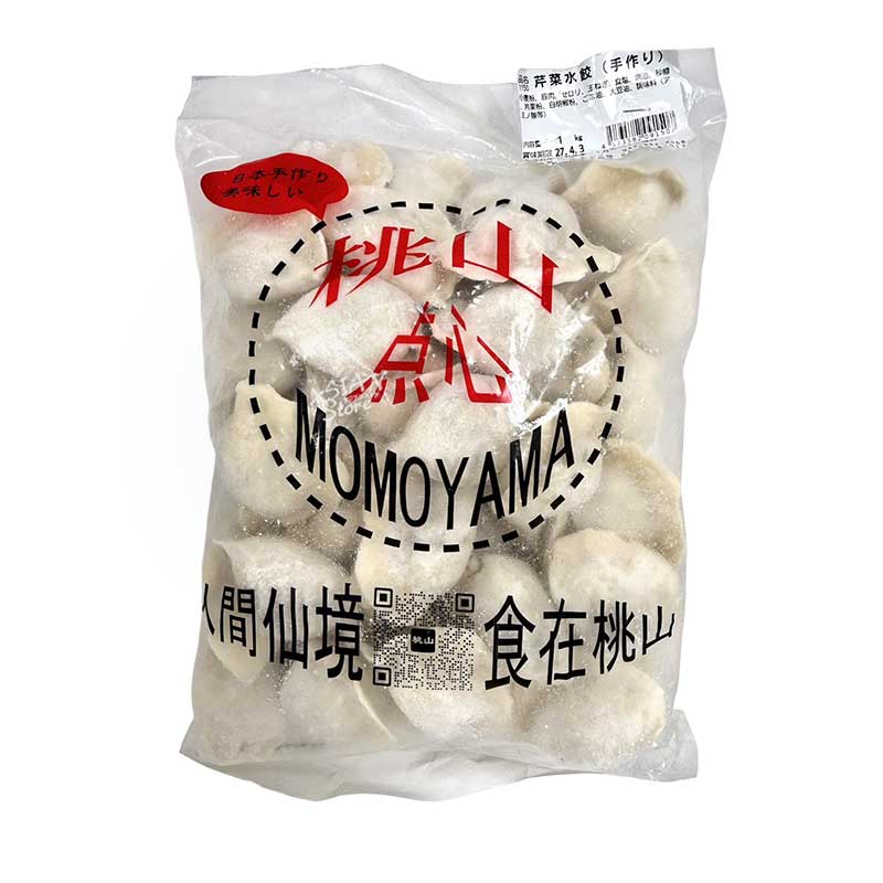 【冷凍便】桃山手作り点心工房 手作りセロリ水餃子／MY 芹菜水餃 1000g