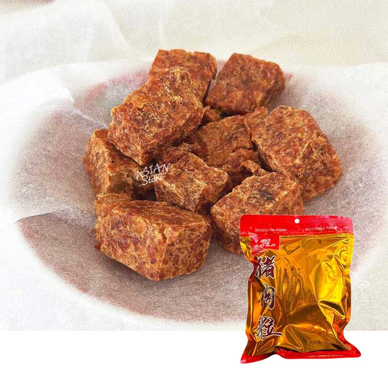 【常温便】ポークジャーキー（ダイスカット）／信華食品　猪肉粒108g