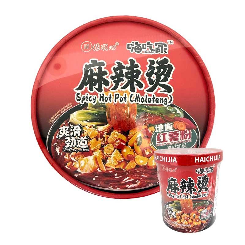 常温便】 海吃家 即席マーラータン春雨（カップ）／海吃家 麻辣湯 107g