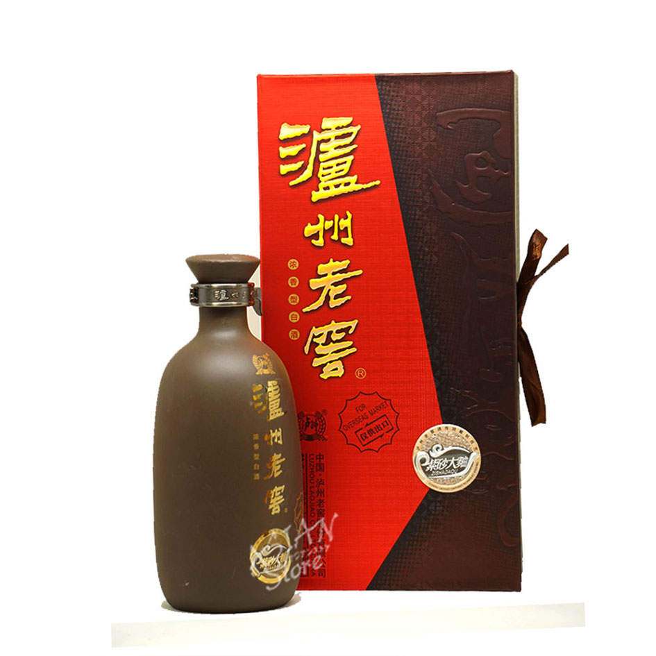 常温便】【白酒】瀘州老窖紫砂大曲500ml/52度｜【中国