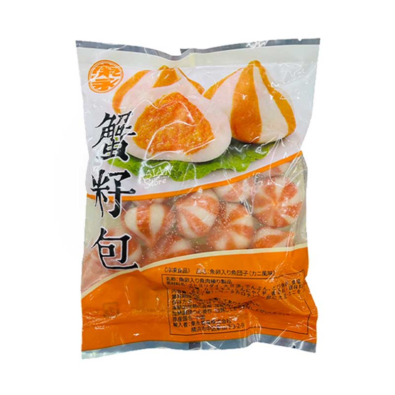 冷凍便】TOEI 魚卵入り魚肉団子（カニ風味）／東永 蟹子包 400g｜点心