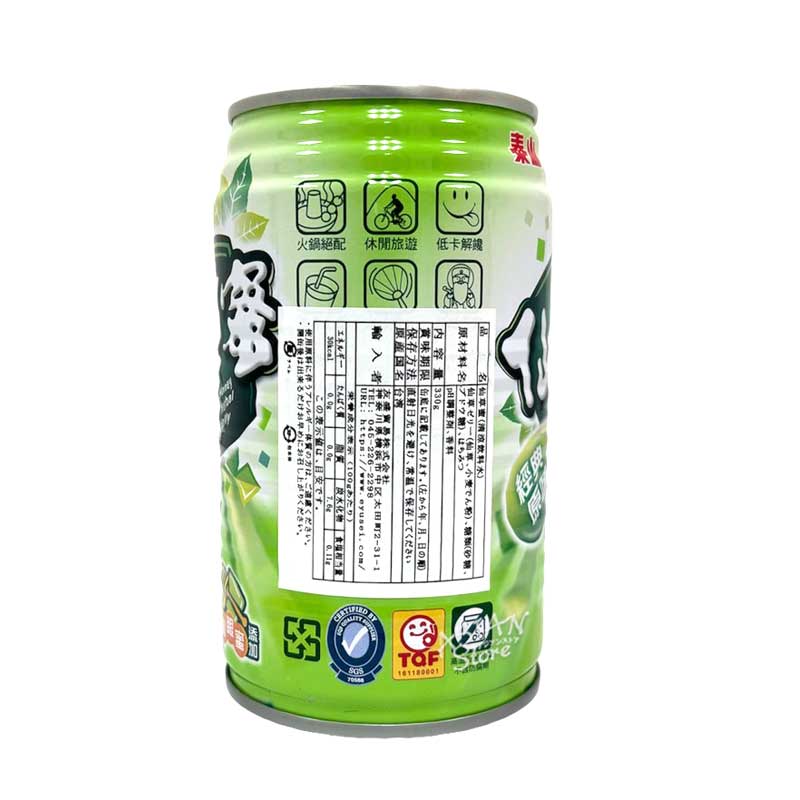 ラムネ　白緑天門 常温便】グラスゼリードリンク／泰山仙草蜜330g｜飲料類／饮料类