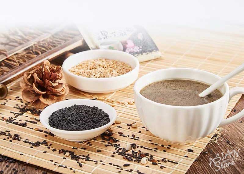 常温便】インスタント黒ゴマスープ 雑穀スムージー（黒ゴマ）/馬玉山黒