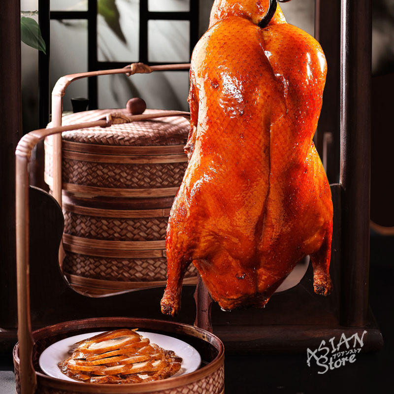 冷凍便】冷凍ロースト北京ダック（頭付）／北京焙鴨 1.6kg-1.8kg 焼鴨