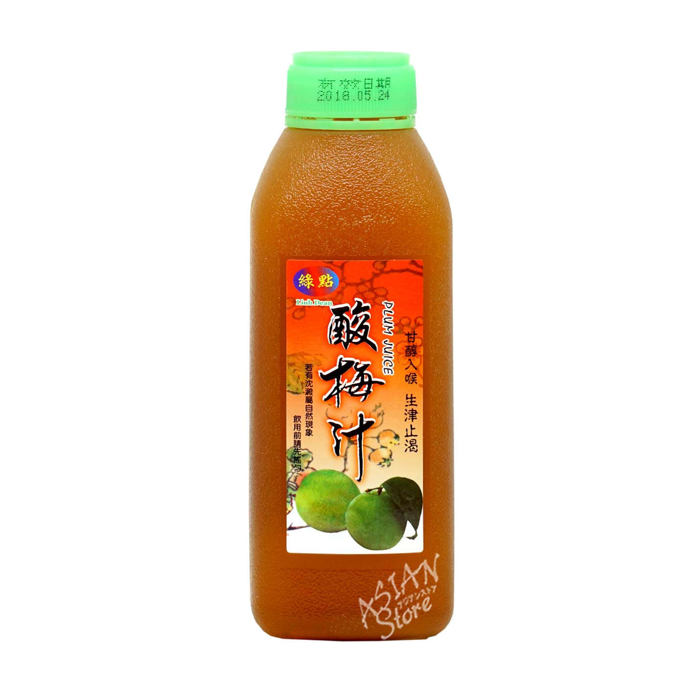 常温便】台湾梅ジュース／緑点酸梅汁460ml｜飲料類／饮料类｜アジア