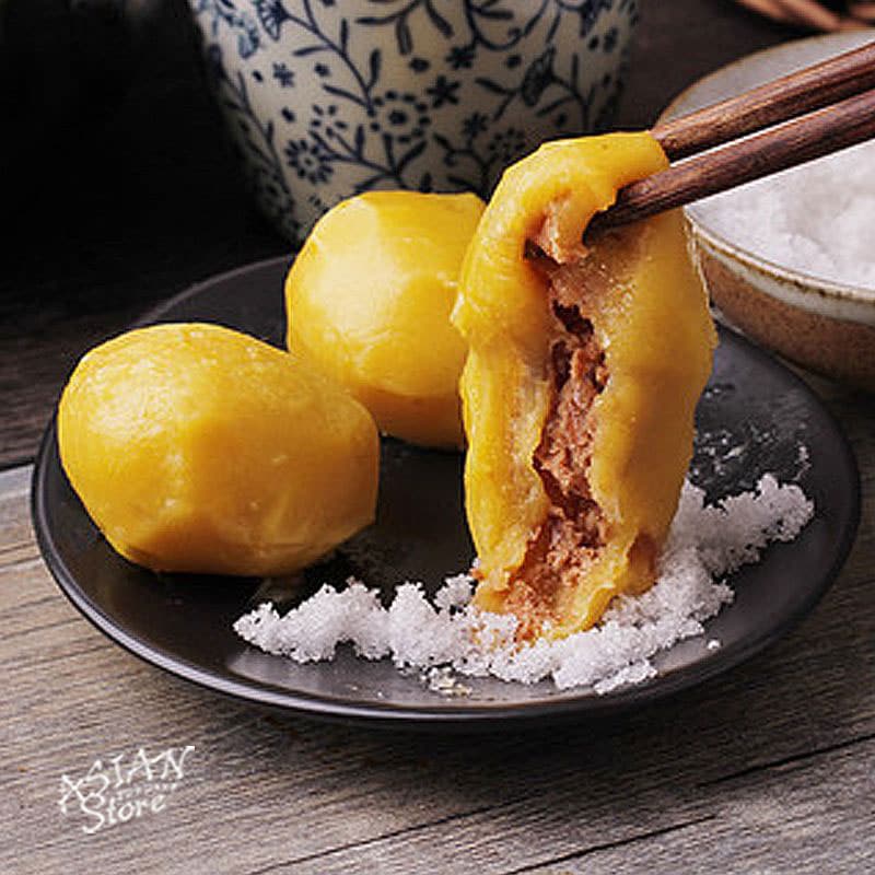 冷凍便】もちきびだんご/郷里香黄米粘豆包450g（12個）｜冷凍中華