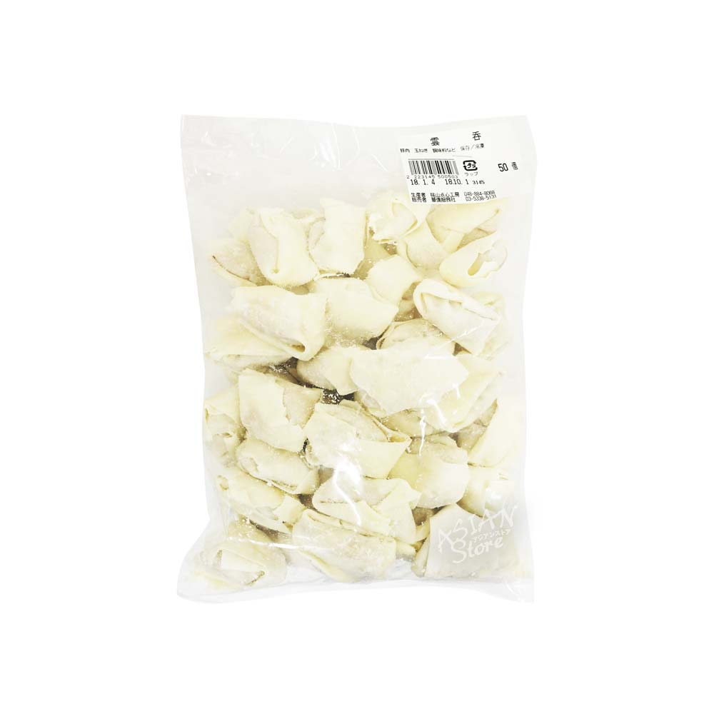 冷凍便】桃山手作り点心工房 豚肉ワンタン/MY鮮肉雲呑600g（50個