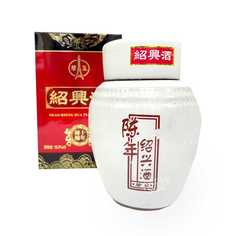 常温便】【紹興酒】塔王十年陳年紹興酒（壺）500ml/15度｜【中国