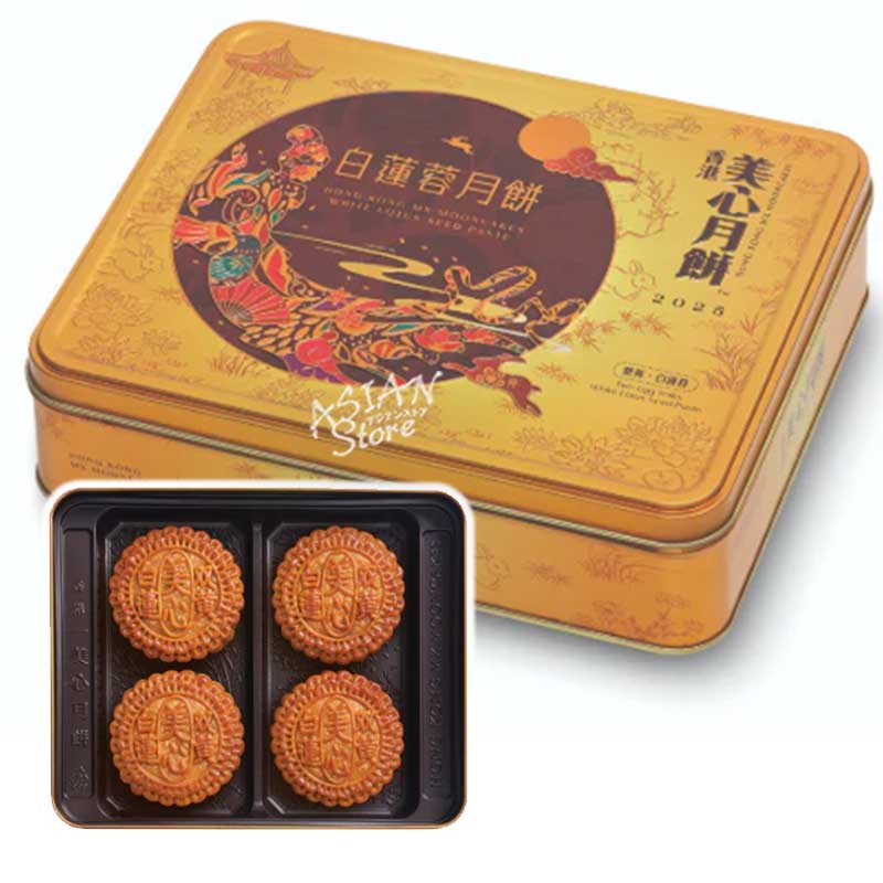 美心 白蓮蓉月餅 4個入り 香港美心 2025 双黄白莲蓉