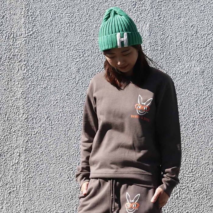 Rabbit&Sons プリント スウェット トレーナー|トップス|Asrabbit