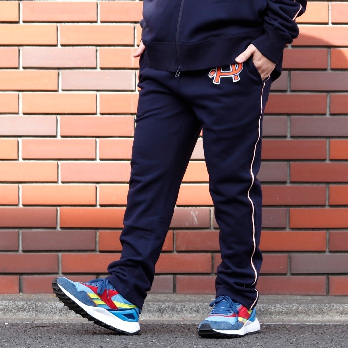 AS刺繍 サイドライン スウェットパンツ