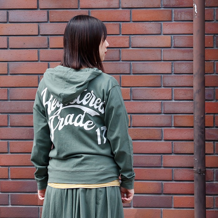 Registered プリント ZIPパーカー|トップス|Asrabbit