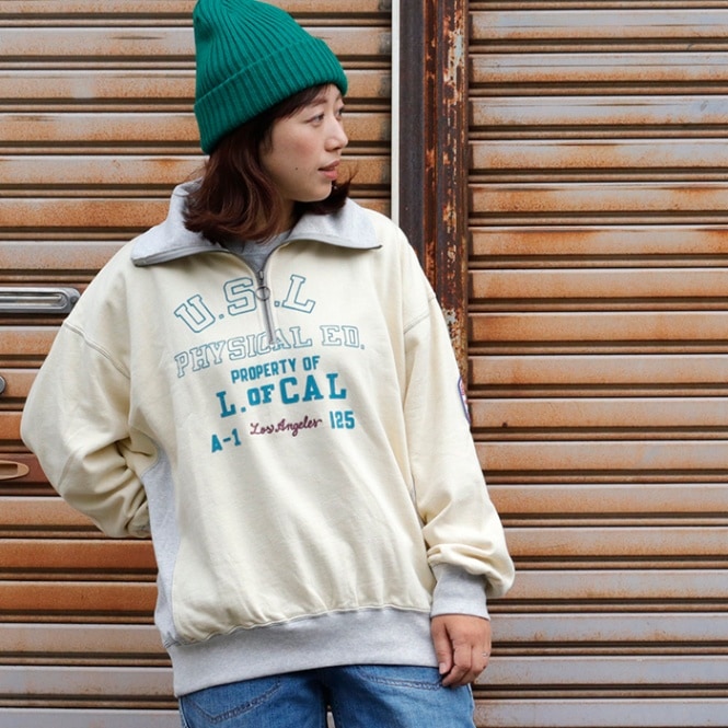本物 即完売】CARPET L カラフル長袖トレーナー COMPANY