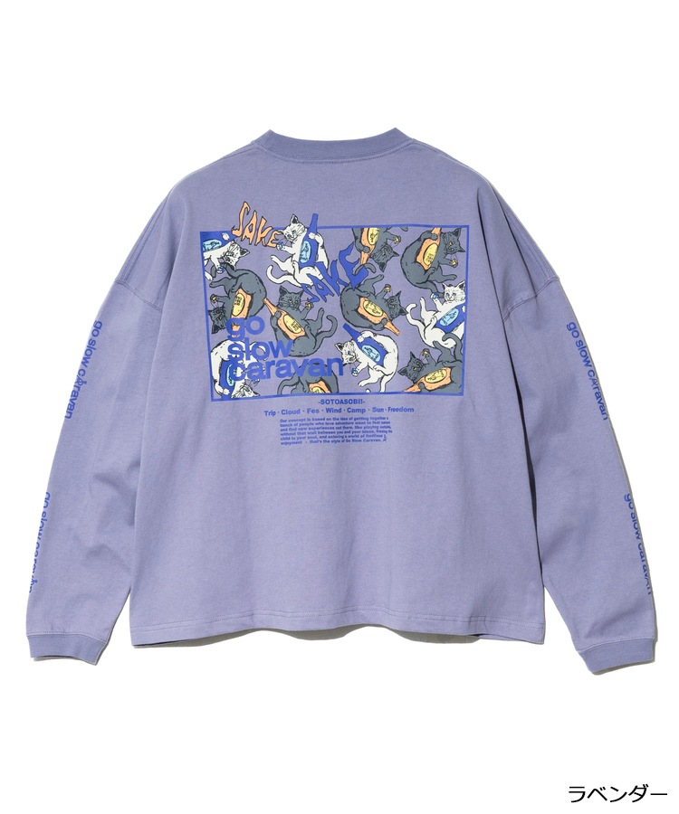 go slow caravan | USA/C ��������LOGO�Хå��ץ��ȥߥɥ�TEE (WOMENS) 25AW