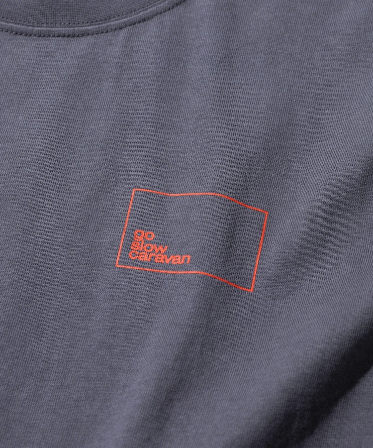 go slow caravan | USA/C ��������LOGO�Хå��ץ��ȥߥɥ�TEE (WOMENS) 25AW