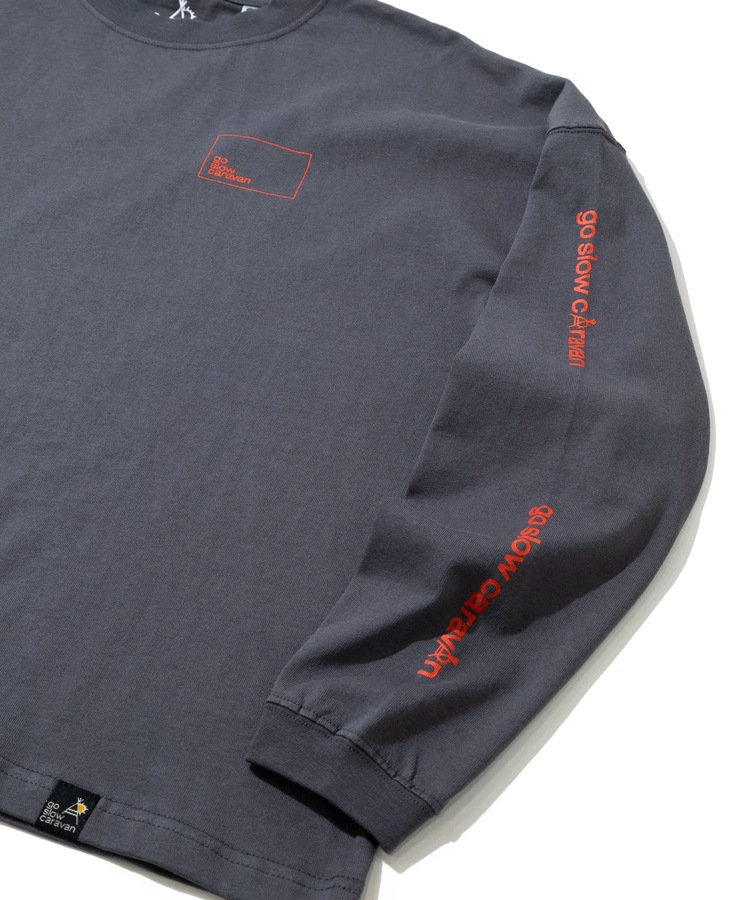 go slow caravan | USA/C ��������LOGO�Хå��ץ��ȥߥɥ�TEE (WOMENS) 25AW