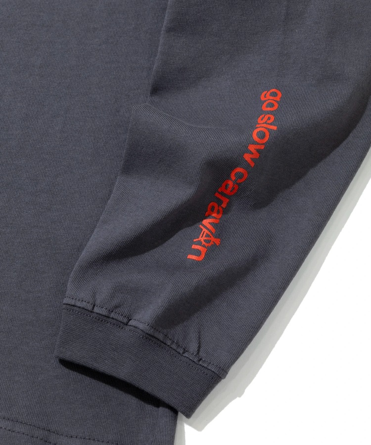 go slow caravan | USA/C ��������LOGO�Хå��ץ��ȥߥɥ�TEE (WOMENS) 25AW