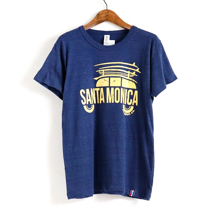 [㤤] SANTAMONICA ץ ȥ饤֥ Ⱦµ T