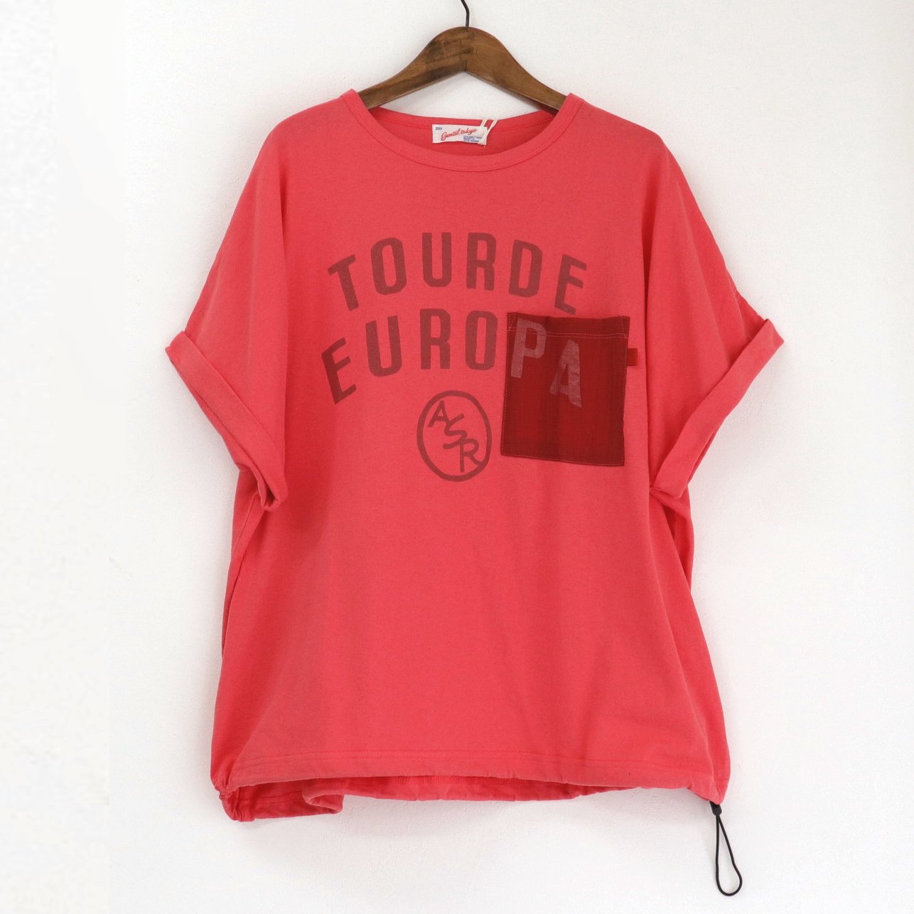 TOURDE�ץ��� �������ݥ��å� Ⱦµ T�����