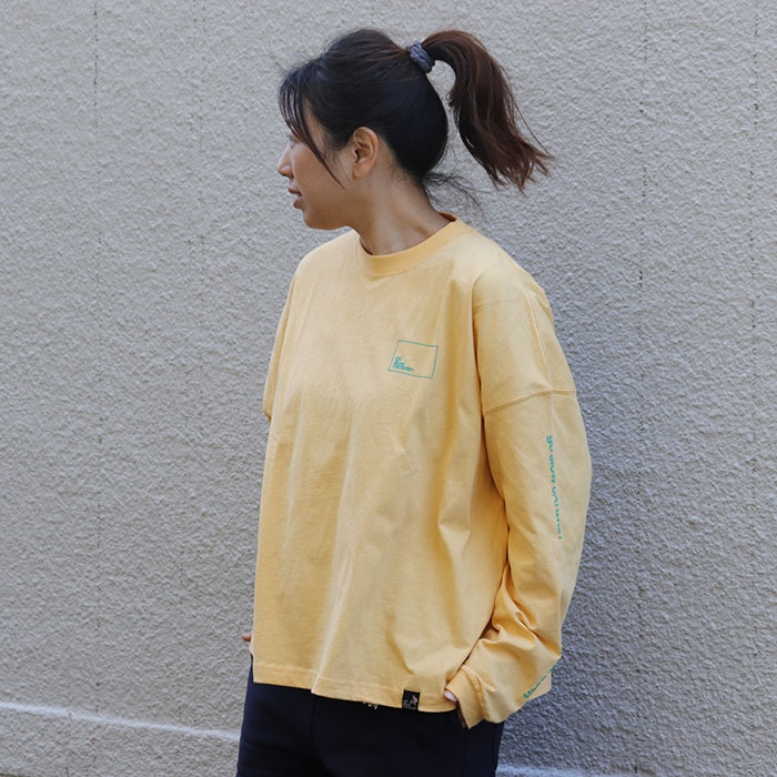 go slow caravan | USA/C ��������LOGO�Хå��ץ��ȥߥɥ�TEE (WOMENS)