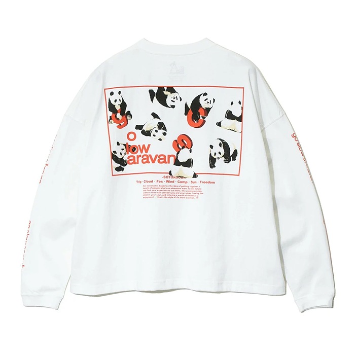 go slow caravan | USA/C ��������LOGO�Хå��ץ��ȥߥɥ�TEE (WOMENS)