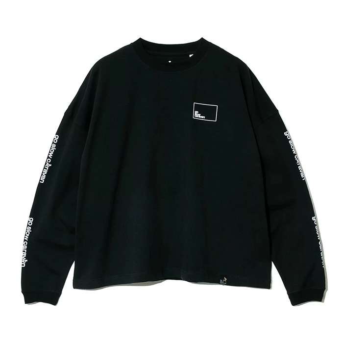 go slow caravan | USA/C ��������LOGO�Хå��ץ��ȥߥɥ�TEE (WOMENS)