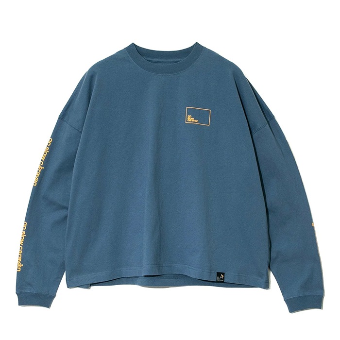 go slow caravan | USA/C ��������LOGO�Хå��ץ��ȥߥɥ�TEE (WOMENS)