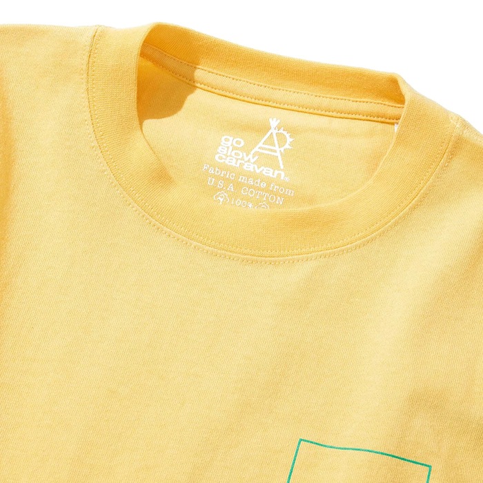 go slow caravan | USA/C ��������LOGO�Хå��ץ��ȥߥɥ�TEE (WOMENS)