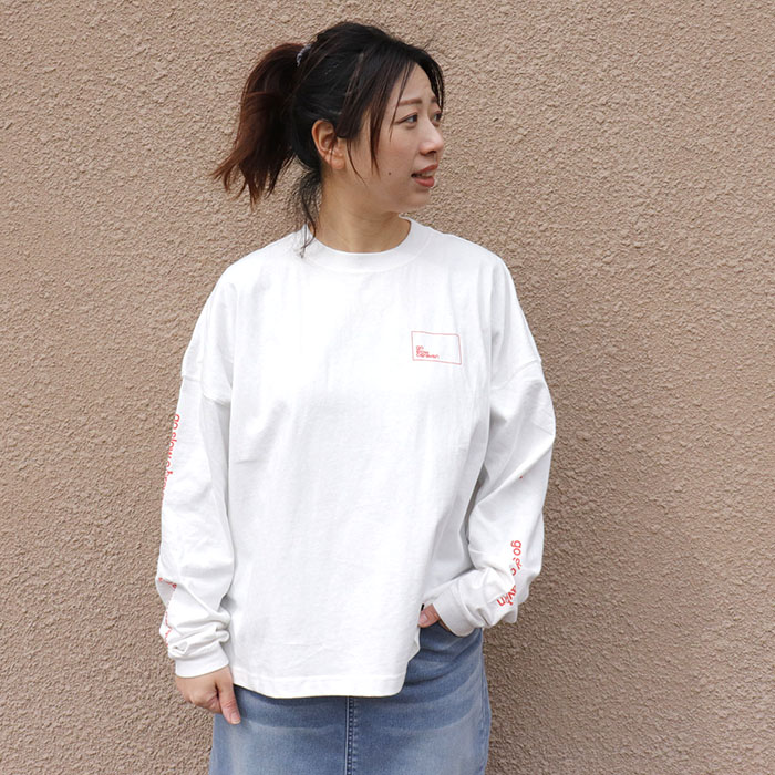 go slow caravan | USA/C ��������LOGO�Хå��ץ��ȥߥɥ�TEE (WOMENS)