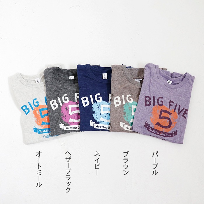 [���㤤��] BIG FIVE �ץ��� �ȥ饤�֥��� Ⱦµ T�����