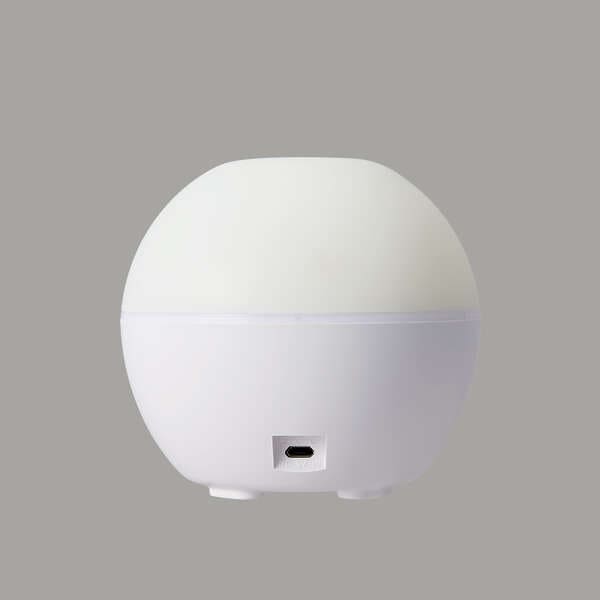 コンパクト加湿器＆アロマディフューザーECLEAR MIST SPHERE 丸型