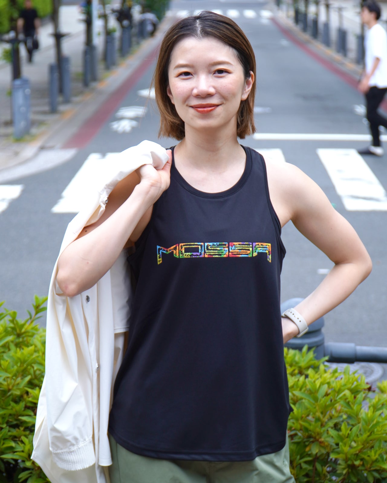 MOSSA共通0339) OEM ウィメンズノースリーブ
