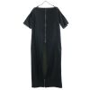 ヨウジヤマモトプリュスノアール 半袖 デニム地 ワンピース 3 ブラック YOHJI YAMAMOTO＋NOIR レディース 【210826】 古着|レディーストップス|トップス
