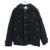 ジュンヤワタナベマン×ザノースフェイス AD2009 リバーシブルダウンジャケット XS 紺×黒 JUNYA WATANABEMAN×THE NORTH FACE WD-J101 ロゴ メンズ 【R2