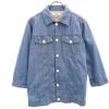 トミー 七分袖 デニム ジャケット L TOMMY Gジャン  ジージャン 【R220910】古着【中古】【レディース】|デニムジャケット|アウター