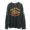 テッドカンパニー プリント 長袖 Tシャツ 40 ブラック Ted Company メンズ 古着 220915 【PD】|長袖・その他袖丈Tシャツ|トップス