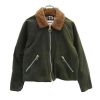 バブアー 英国製 オイル加工 ALEXACHUNG ジャケット UK10（US6) カーキ系 Barbour 衿ボア レディース 【221120】 古着|その他ジャケット|アウター