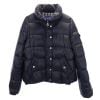バーバリーブルーレーベル ワンポイント刺繍 ダウンジャケット 40 黒 BURBERRY BLUE LABEL 三陽商会 レディース 【221129】 古着|中綿・ダウンジャケット|アウター