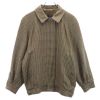 バーバリーズ ウール100％ 千鳥格子 ジャケット ブラウン系 Burberrys レディース 【230112】 古着|その他ジャケット|アウター